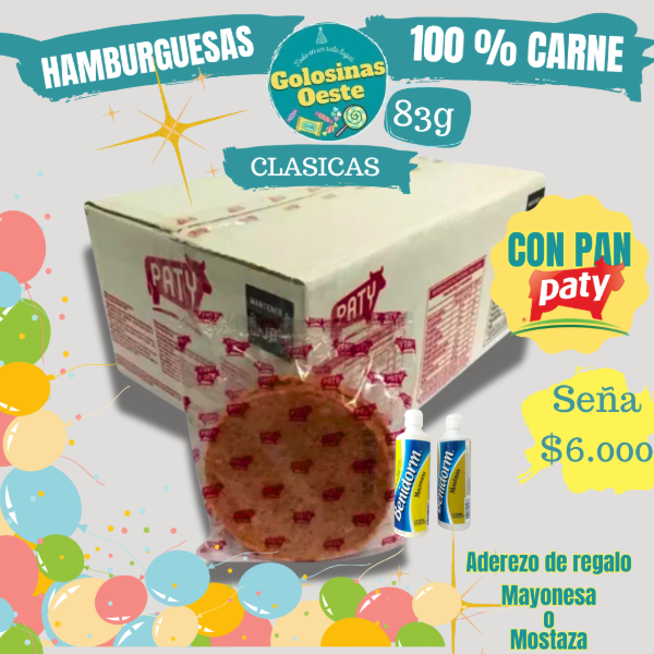 Producto - Hamburguesas Paty Clásicas