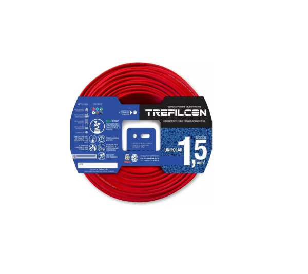 Producto - Cable unipolar 1.5mm rollo (100mts)