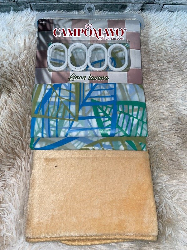 Producto - Set de cortina y alfombra levena - 2
