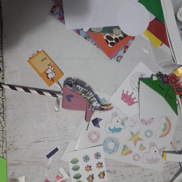 Kit Unicornio - Paper Craft - malula