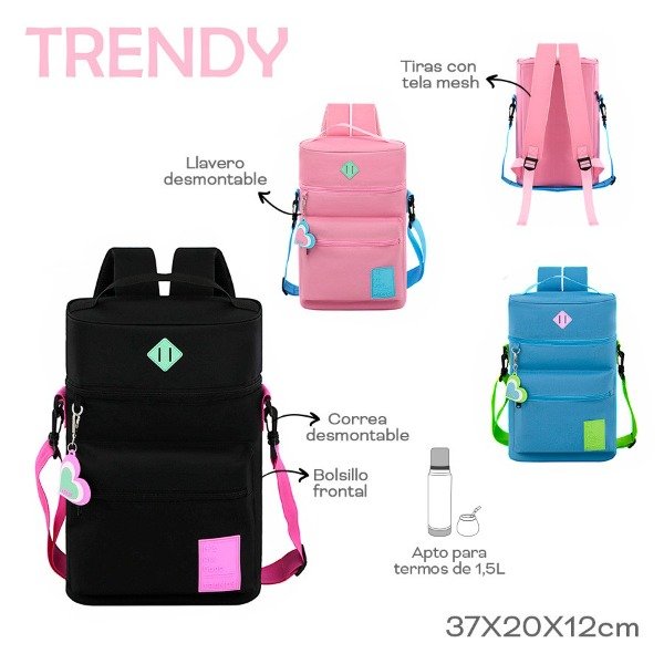 Producto - MOCHILA MATERA TRENDY COD 18471 - 0