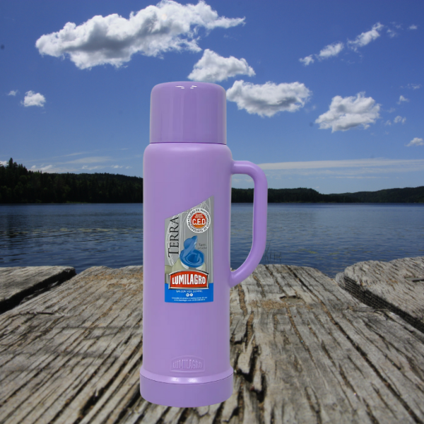 Producto - Termo Lumilagro Terra Lila Pastel 1lt