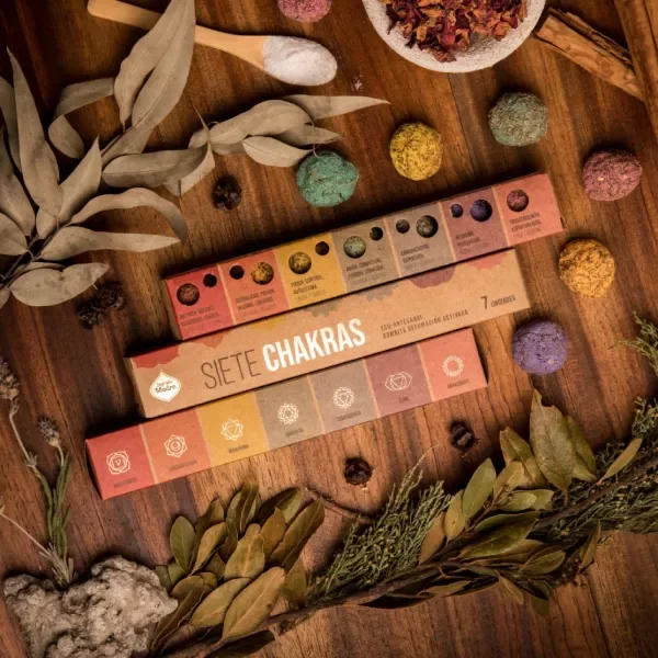 Producto - BOMBITAS 7 CHAKRAS SAGRADA MADRE X 7U.