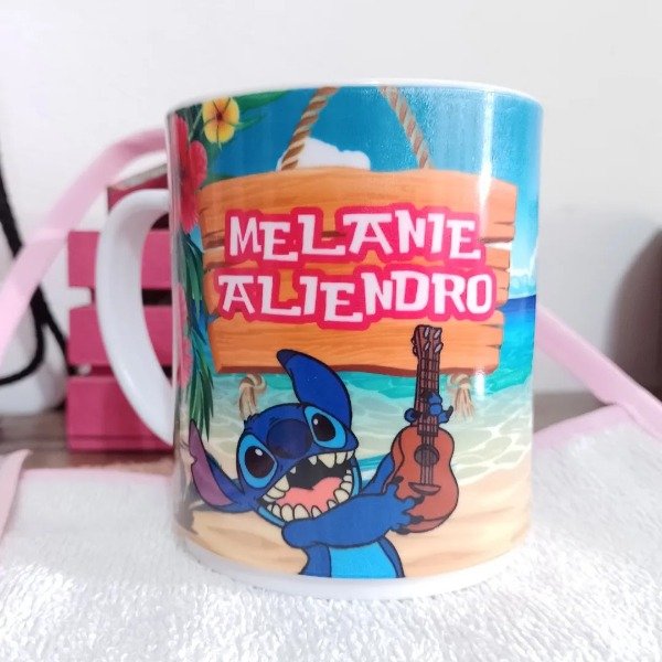 Producto - TAZAS DE POLÍMERO - STITCH 1
