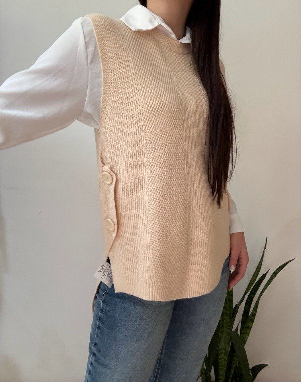 Producto - CHALECO LARGO BOTONES (SW0166)