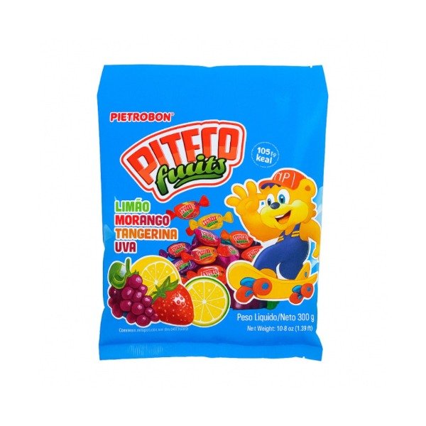 Producto - MASTICABLES PITECO FRUITS 25X300GR