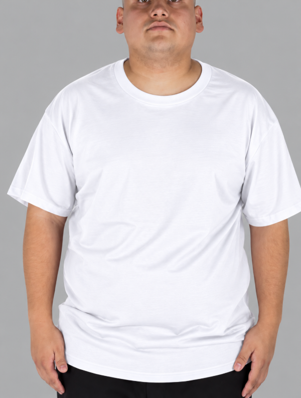 Producto - REMERA ALGODON PEINADO 20.1 TALLE ESPECIAL - 1