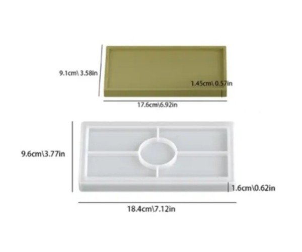 Producto - Molde Silicona Bandeja Rectangular Mediana