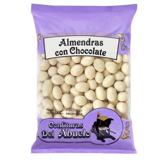 Producto - Almendras con chocolate blanco x 1 kg