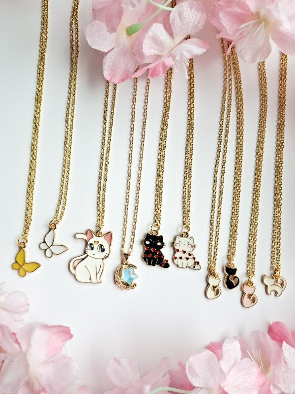 Producto - Collares acero dorado - 4