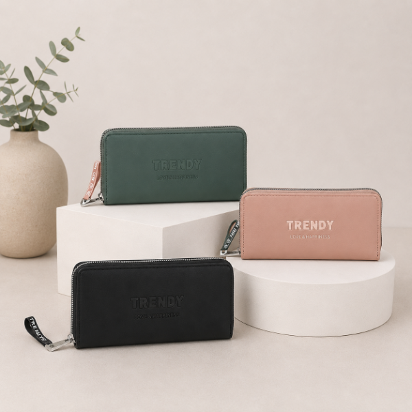 Producto - Billetera trendy con inscripción grande