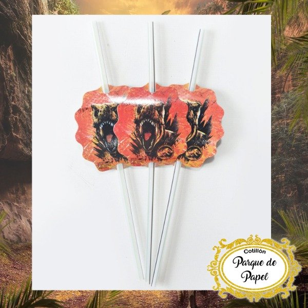 Producto - Sorbetes decorados Jurassic World (x6 u.)