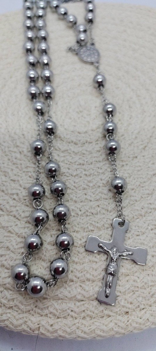 Producto - Rosario con perlas grandes