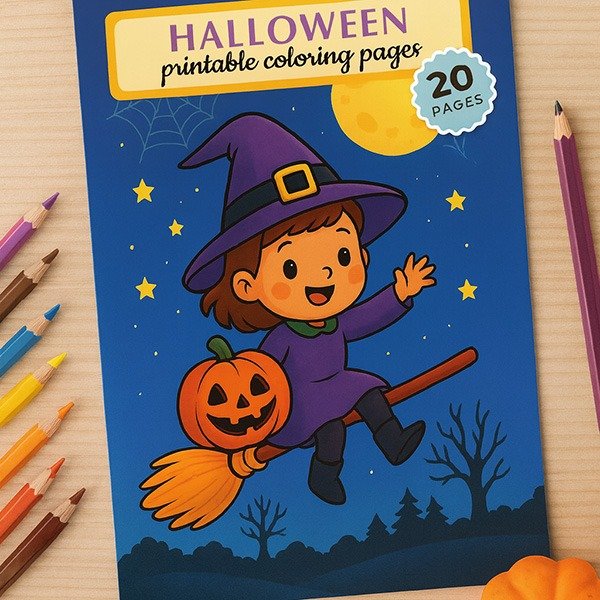 Producto - LIBRO PARA COLOREAR HALLOWEEN