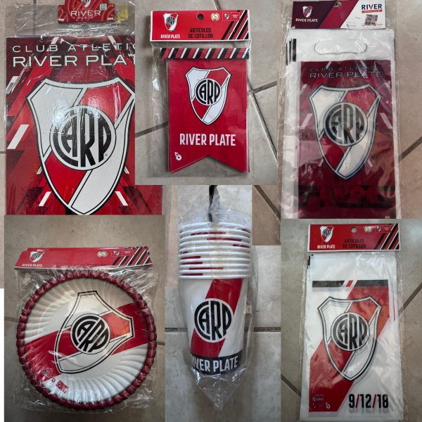 Producto - RIVER PLATE - Artículos para Cumpleaños -