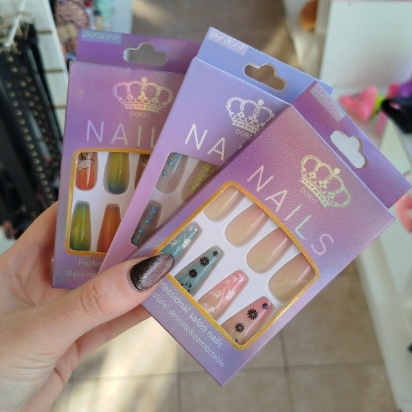 Producto - Uñas postizas adulto con diseño