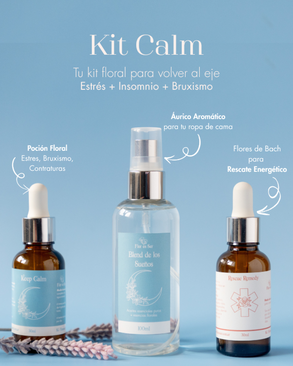 Producto - Kit Calm - Insomnio, Bruxismo y estrés