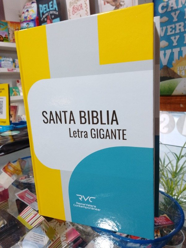 Producto - Biblia LETRAS  GIGANTES Tapa Dura RVC Traduccion Contemporanea