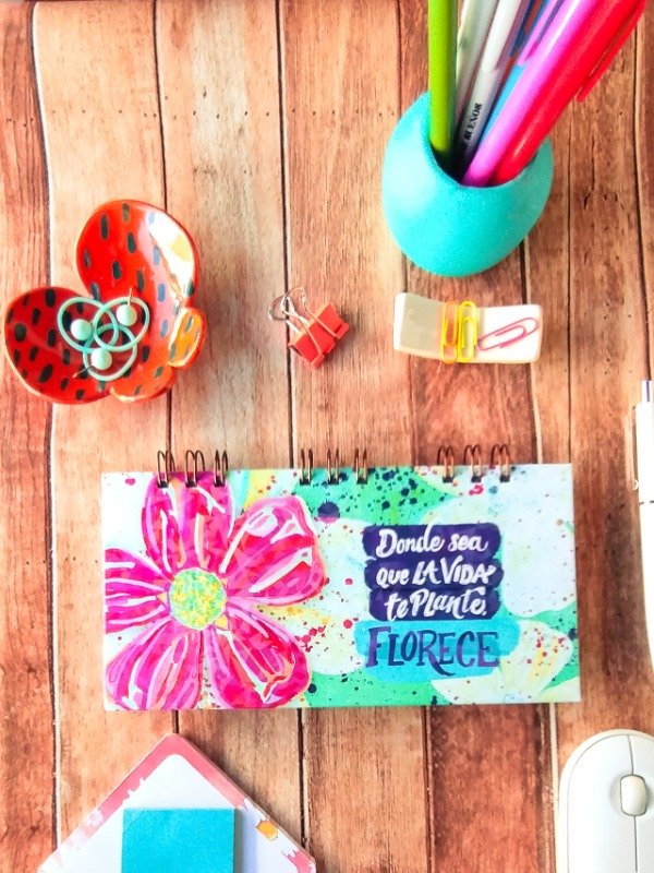 Producto - Agenda Semanal Pocket - Florece