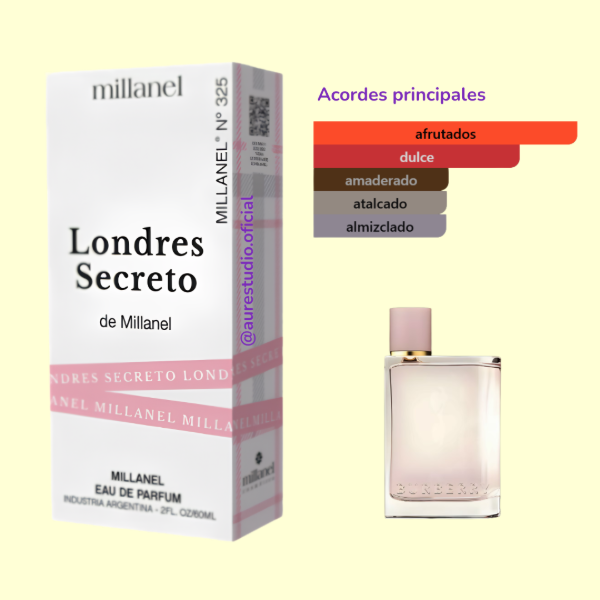 Producto - 325 LONDRES SECRETO DUPE BURBERRY HER