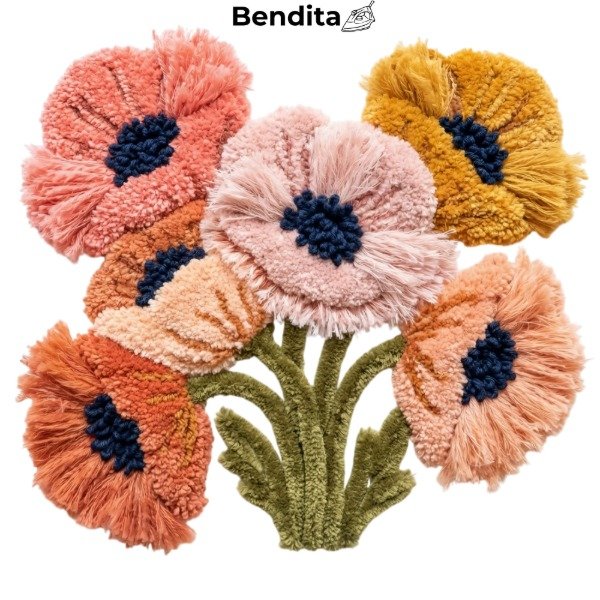 Producto - Bendita Plancha flores bordadas 2