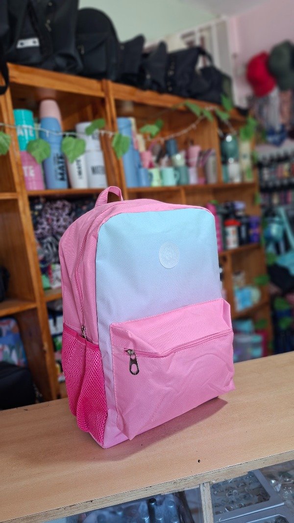 Producto - Mochila degrade rosa