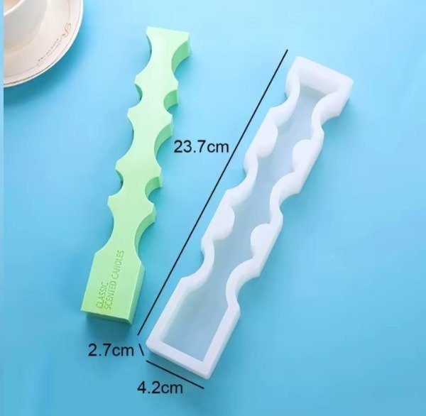 Producto - Set x2 velones irregulares largos - 4