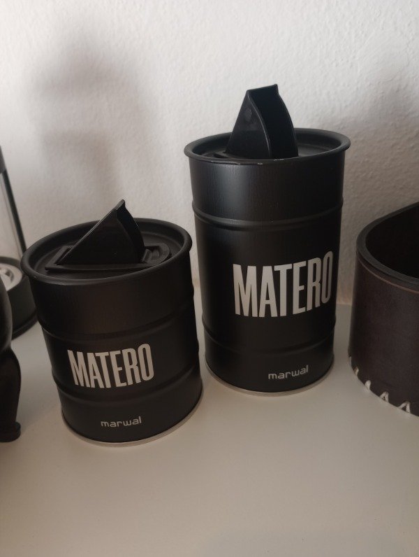 Producto - Set Latas MATERO negras