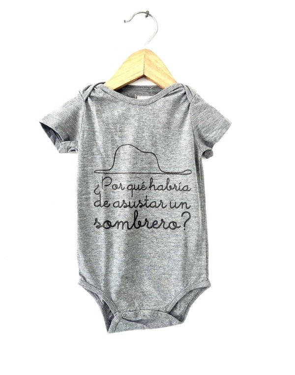 Producto - Body Principito - Sombrero - Gris