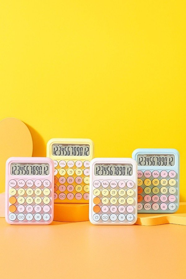Producto - Calculadora Pastel 12 Dígitos Solar