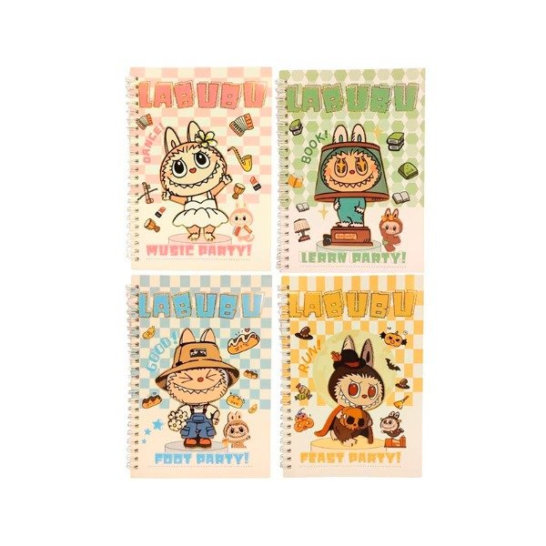 Producto - Cuaderno Rayado Labubu 60 Hojas