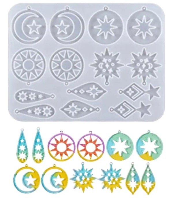 Producto - MOLDE SILICONA AROS/MINI PERFUMEROS