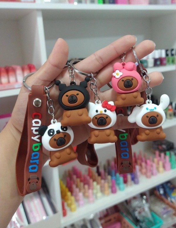 Producto - llavero capibara tira