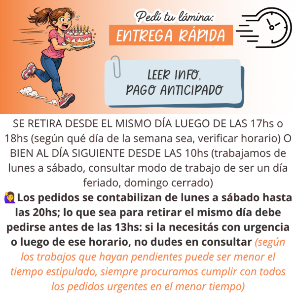 Producto - Lamina chocotransfer Personalizada PARA OREOS,ETC ELEGIR tiempo de entrega - 3