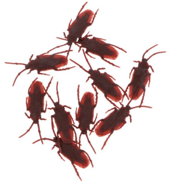 Producto - Cucarachas de goma x12u.