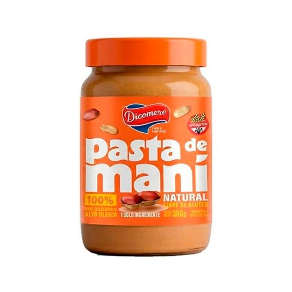 Producto - Pasta de Mani Natural Dicomere 380gr