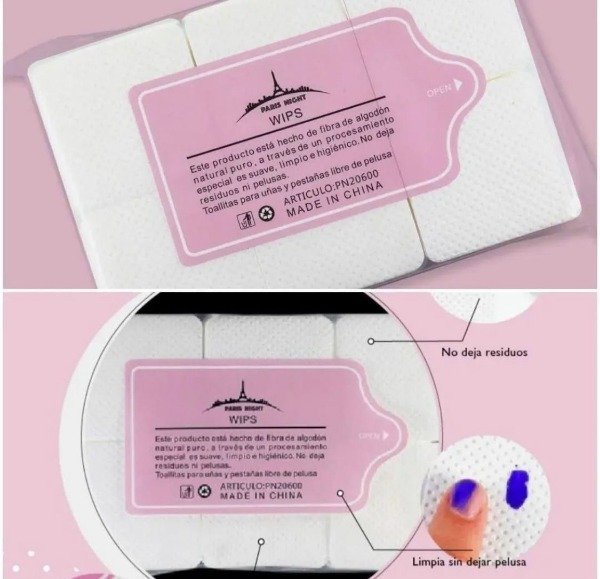 Producto - Wipes sin pelusa París Night