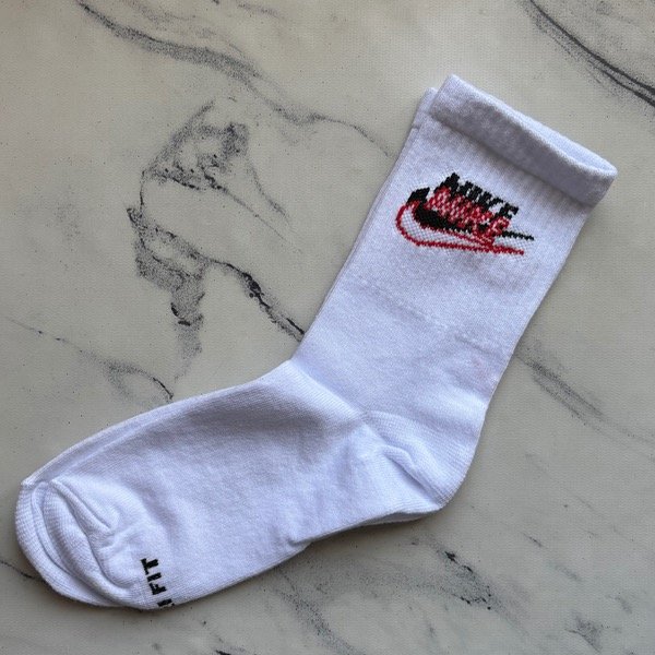 Producto - Medias doble nike blanco