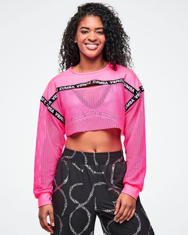 Producto - Dale-Z Long Sleeve Crew Neck Crop Top - PRÓXIMAMENTE - INGRESO 27/07 !!!