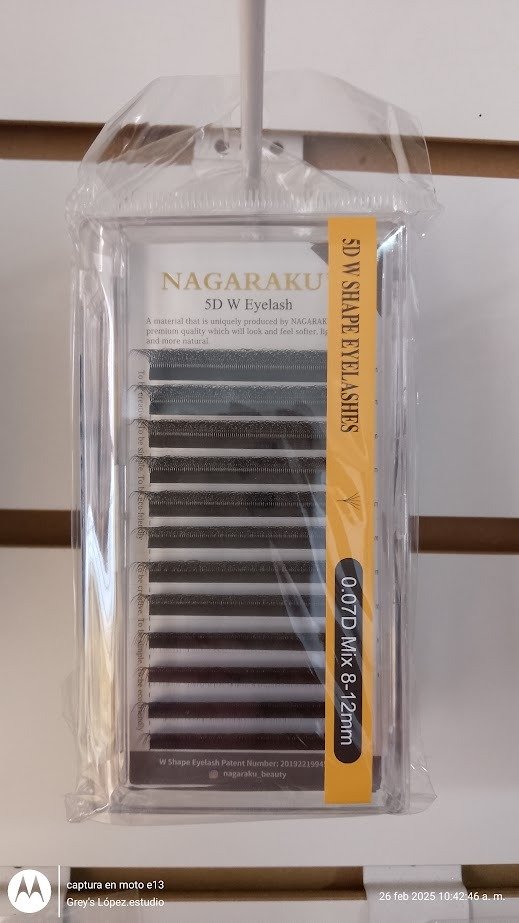Producto - pestañas nagaraku 5D mix