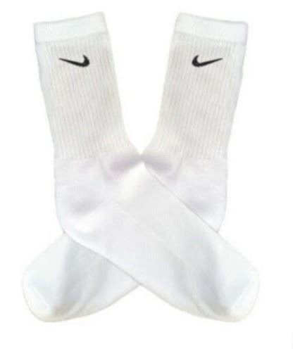 Producto - Media Nike blanca BASIC