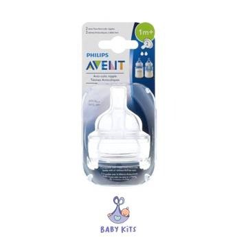 Producto - AVENT TETINAS FLUIR LENTO X1 1M+