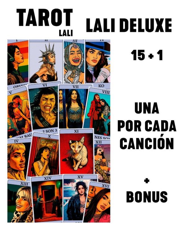 Producto - Cartas de Tarot Custom Lali del album "LALI"