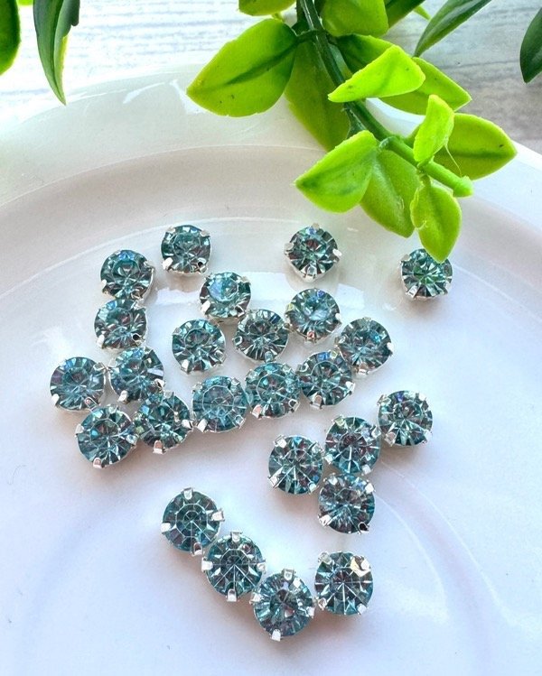 Producto - 6MM STRASS CELESTE