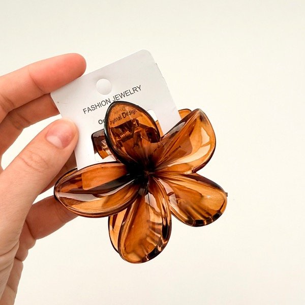 Producto - Broche hawaiano camel