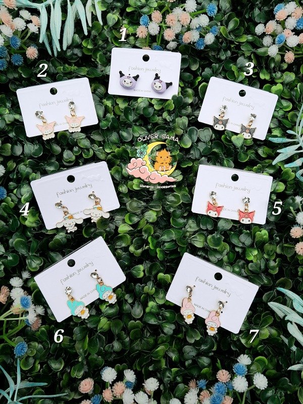 Producto - Aritos Colgantes Sanrio (ingresá para elegir)