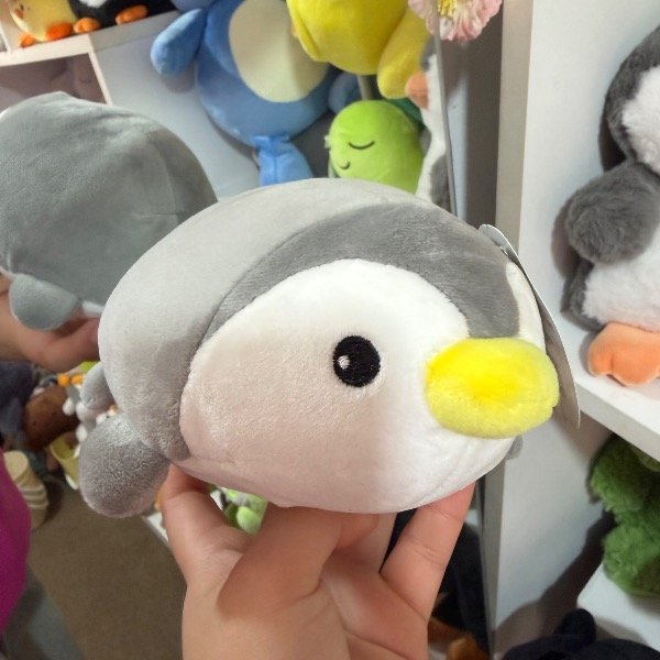 Producto - Pingüino gris acostado 18cm - 1