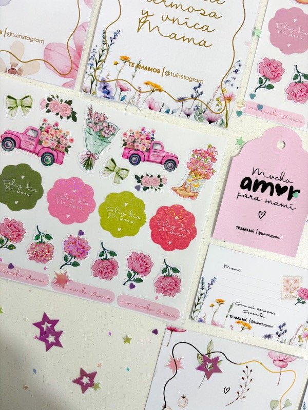 Producto - Pack flor Mamá