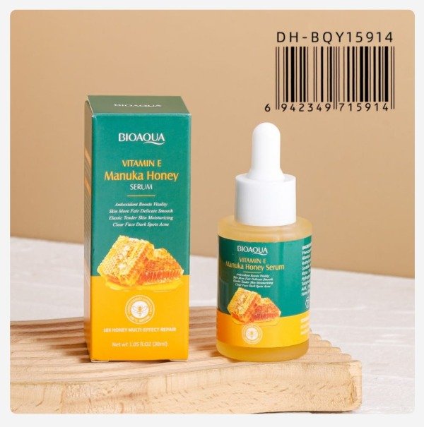 Producto - BIOAQUA Sérum Reparador con Miel, Vitamina E y Hialuronico 30ml