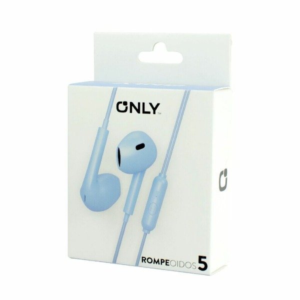 Producto - Auricular 3.5mm Only Rompeoídos 5 CELESTE - 1